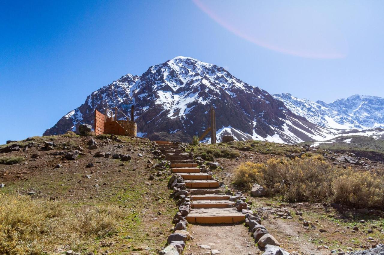 Lodge El Morado Refugio Lo Valdes Exterior photo