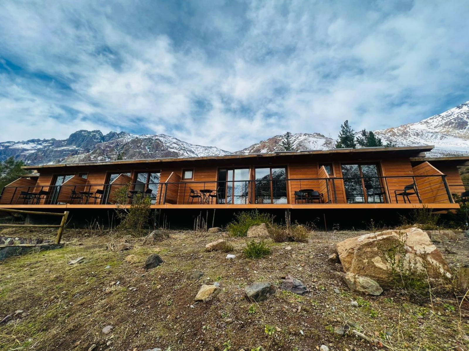 Lodge El Morado Refugio Lo Valdes Exterior photo
