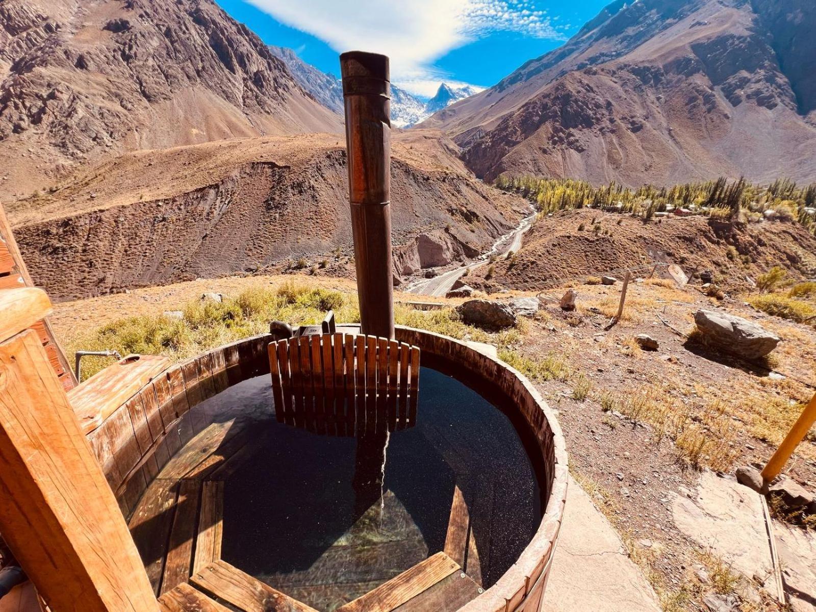 Lodge El Morado Refugio Lo Valdes Exterior photo